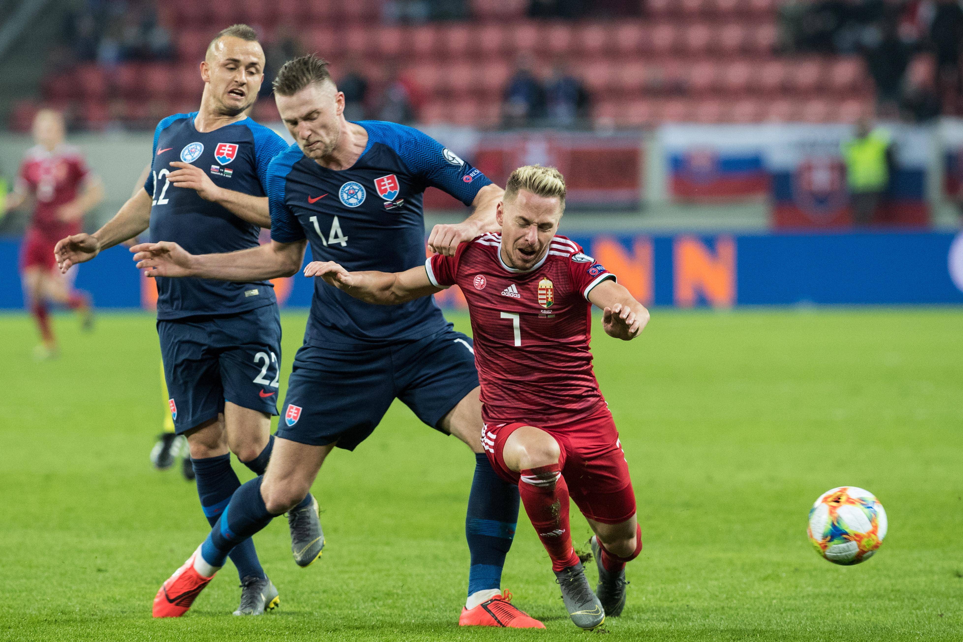 斯洛伐克队表现抢眼，挑战欧国联巨头