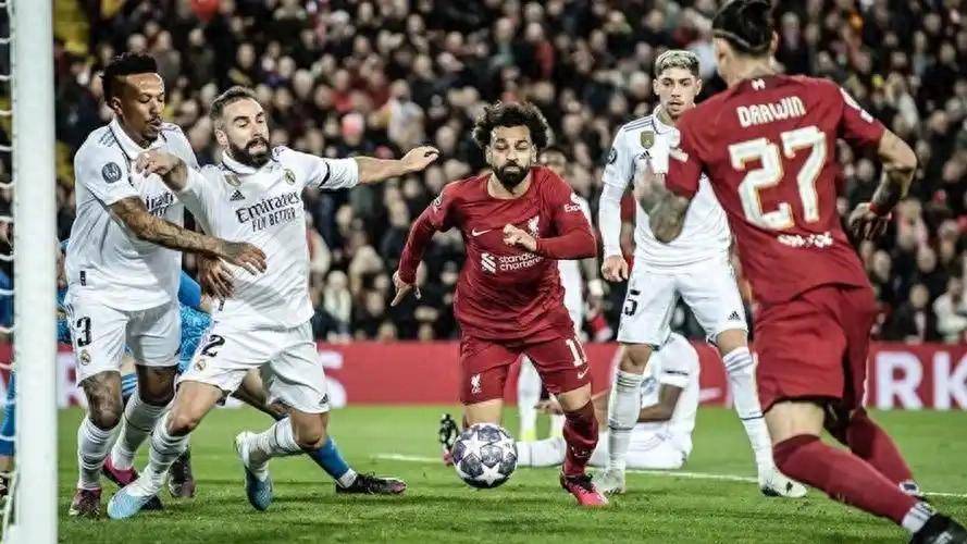 皇马创历史！欧冠比赛中首次完胜利物浦