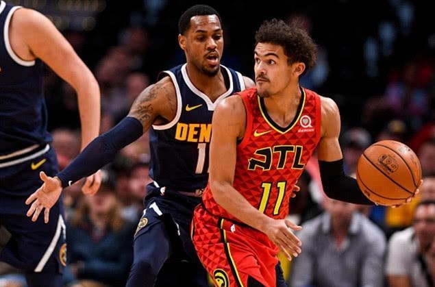 老鹰击败活塞，杨宝贝砍下27分