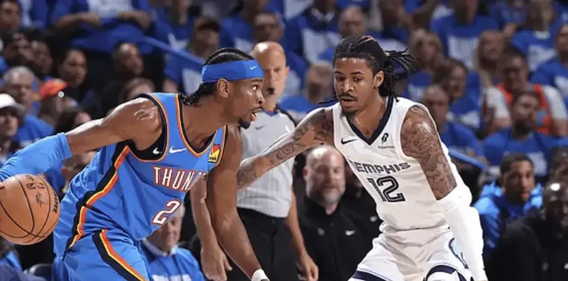 灰熊惊险胜雷霆，莫兰特表现出色再次引领球队！